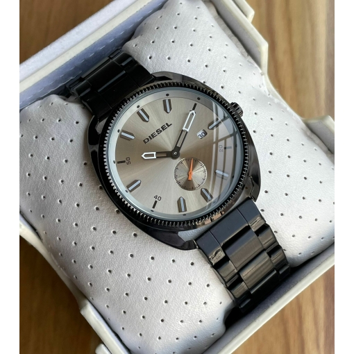 Diesel Chronograph Men's Watch Brown Dial Stainless Steel Men's Watch Good For Man Fastbak DZ-1855 For Men's