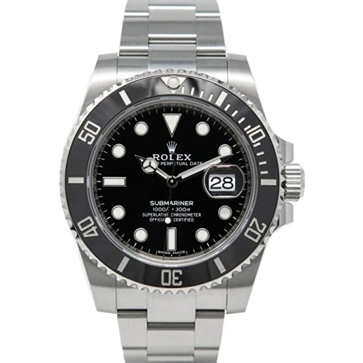 Rolex Submariner Automatic Full Black Dial Metal Men's Watch For Man - 116610Ln Gift