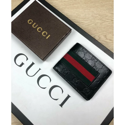Gucci Made In Italy Brown Color Men's Wallet For Man Multicolor Leather Gift Wallet GC-M-180