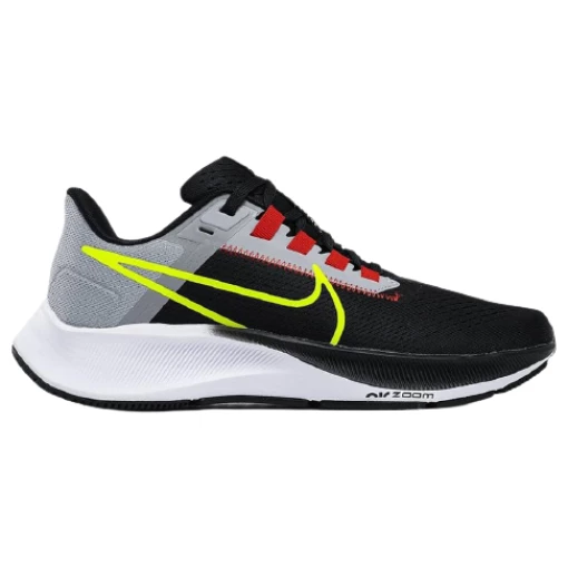Nike Air Zoom Pegasus 38 Smoke Grey Black Color Shoes For Man And Women Crimson CW7356-001