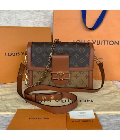 Louis Vuitton Brown Checkerboard with Metal LV Airpods Pro 1 2 3