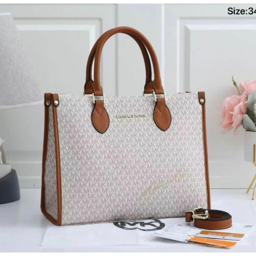 Whitney Large Top Zip Tote in Signature Bag