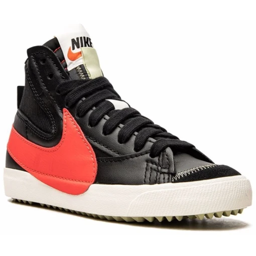 Blazer Mid 77 Jumbo Black Bright Crimson-DD3111-001