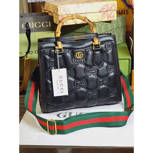 GUCCI GG SUPREME OPHIDIA BLACK COLOR BAG GC-6286-WBG