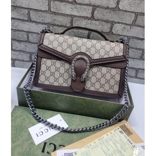 Gucci Trending Tote GG Coated Bag For Women’s Or Girls- Best For Travelling And Outdoor Party bag GC-9734-WBG