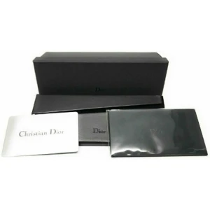 Dior Branded Original Sunglass Case With Brand Cover & Dust Cover And Hard Box For All Type of Sunglass DR-BOX
