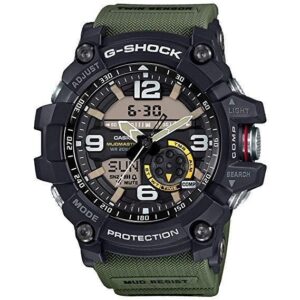 G-shock Mudmaster Analog-Digital Green Black Dial Men's Watch for Man G662 Gshock Compass