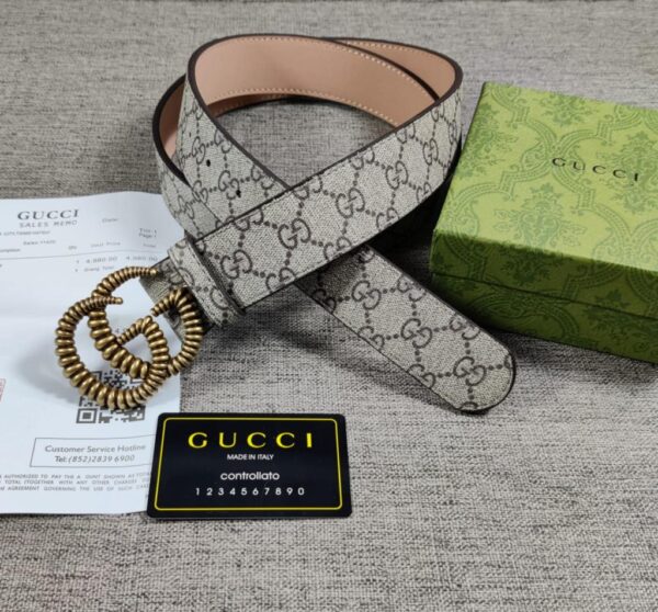 Gucci High End Black thin marmont Leather Belt Gucci Design Formal Men's Waist Belt For Man Formal Gucci Design Design Gold Buckle Belt GC-FB-1053