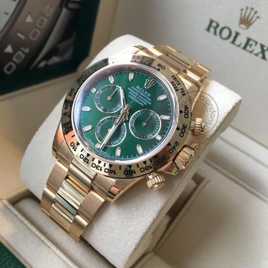 Rolex Oyster Perpetual Coronagraph Daytona Green Dial Metal Men's Quartz Watch For Man Gift Rlx-116508 1 Rolex Oyster Perpetual Coronagraph Daytona Green Dial Metal Men's Quartz Watch For Man Gift Rlx-116508