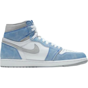 Air Jordan 1 Retro High Hyper Royal Light Smoke Grey White Shoes For Men And Women 555088-402