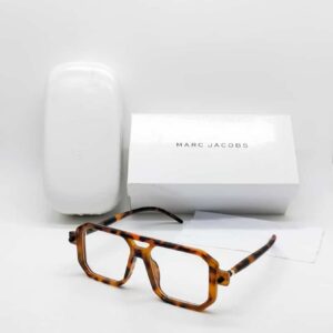Marc Jacobs Latest Design Heavy Material Transparent lens And Cheetah Frame Sunglass For Men's And Women's OR girls MJ-122