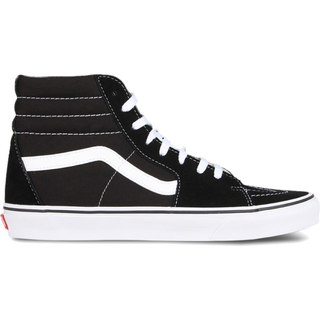 Vans Unisex Sk8-Hi Leather Sneakers Black/White For Men's Or Women's 1 Vans Unisex Sk8-Hi Leather Sneakers Black/White For Men's Or Women's