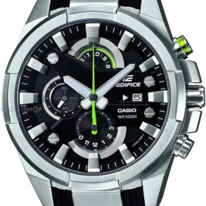 Edifice EFR 540 DY Black Dial Silver Stainless Steel Chronograph Men's watch