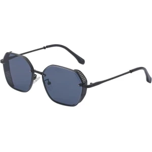 Chanel Black Rectangular Glass Women's Sunglass for Woman or Girl Black Frame Gift Sunglass CHA-11