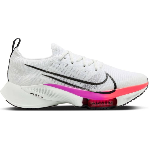 Nike Air Zoom Tempo Next FK Marathon Running Shoes/Sneakers For Man Women And Boys White Violet Crimson Aura CI9923-100