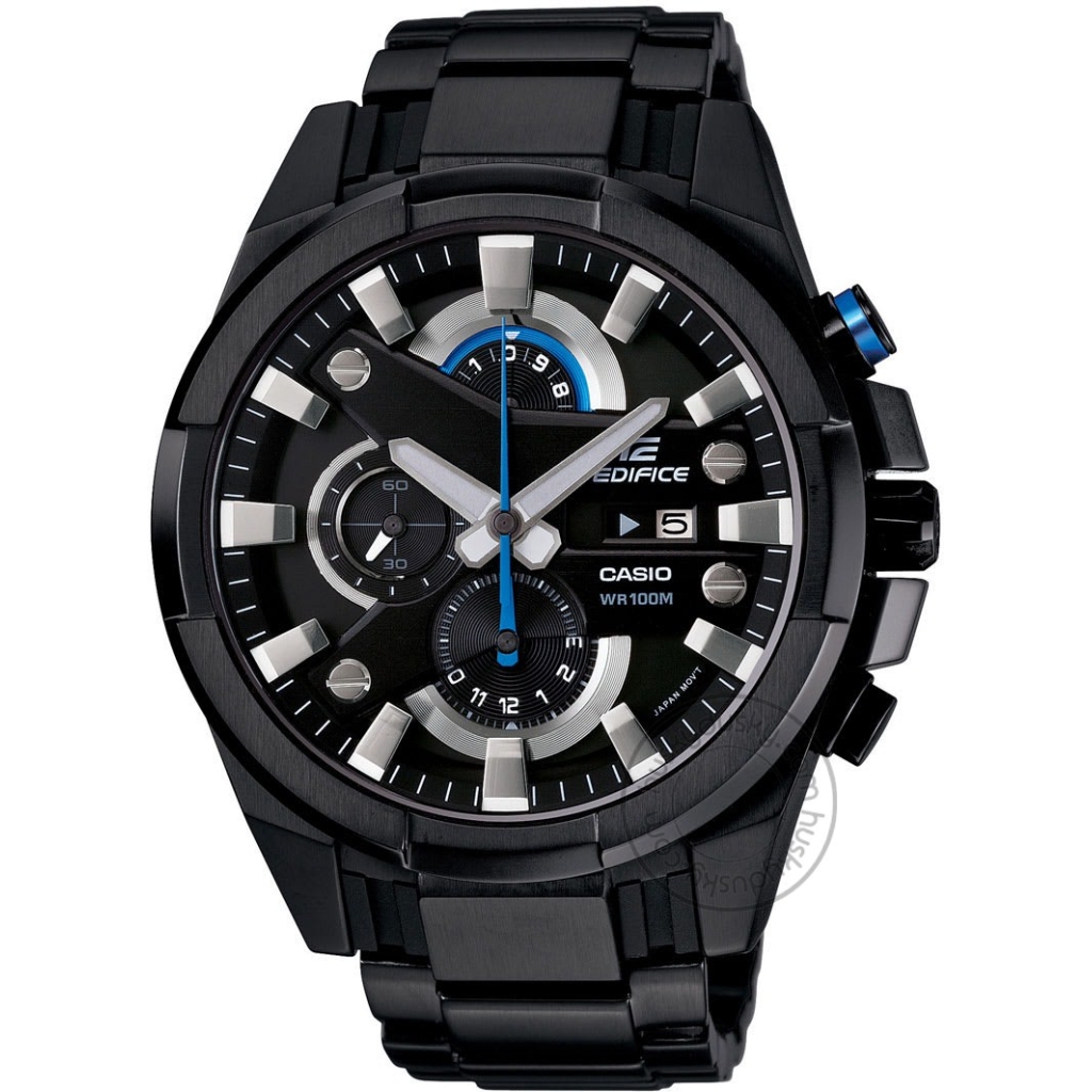 Edifice EFR-540BK-1AVUDF Black Dial Black Stainless Steel Chronograph Men's watch