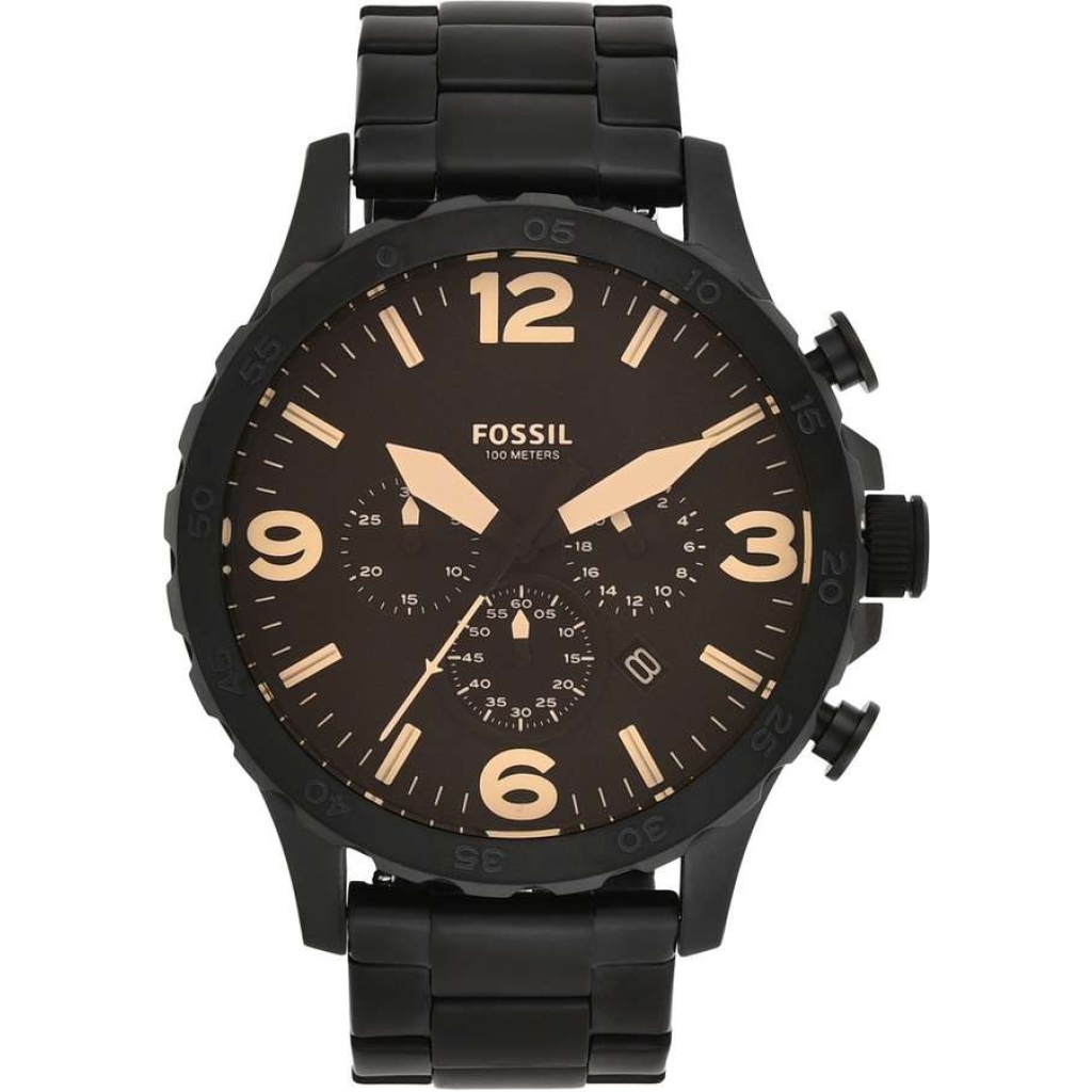 Fossil Machine Chronograph Black Dial Men's Watch For Man - FS-05016