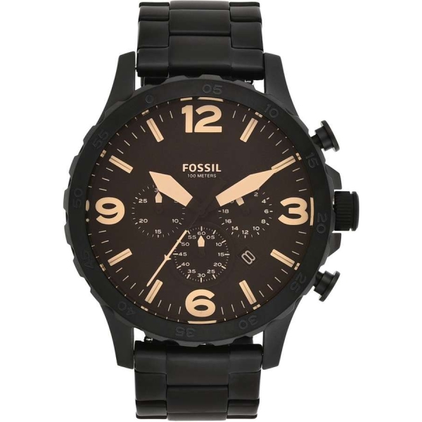 Fossil Machine Chronograph Black Dial Men's Watch For Man - FS-05016