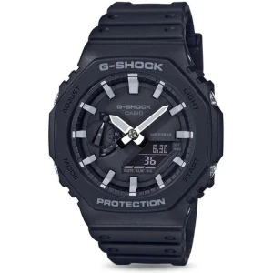 G-Shock Analog Digital Black Color Belt Men's Watch For Man With Black Dial Gift Watch GA-2100-1ADR