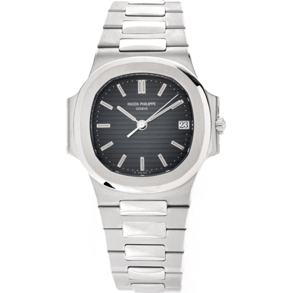 Patek Philippe Nautilus Mad Watch Quartz Movement Black Dial Silver Strap Dated Watch For Men's-Best Men's Collection PK-3800 1 Patek Philippe Nautilus Mad Watch Quartz Movement Black Dial Silver Strap Dated Watch For Men's-Best Men's Collection PK-3800