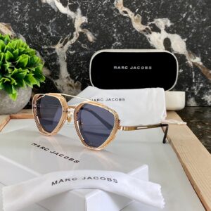 Marc Jacobs Unique Steampunk Lens Retro Metal Frame Sunglasses UV 400 protection Anti Eyestrain High Quality Sunglass For Men's And Women's?-MJ-UV-400