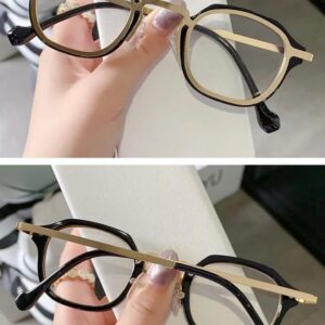 Gucci Branded Transparent Glass Square Frame Sunglasses For Woman Or Girl GU-805 With Men Women Metal Frame Eyewear