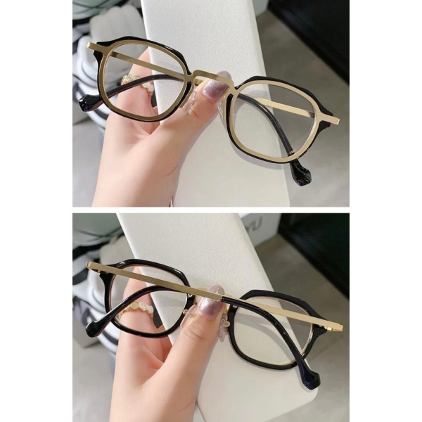 Gucci Branded Transparent Glass Square Frame Sunglasses For Woman Or Girl GU-805 With Men Women Metal Frame Eyewear