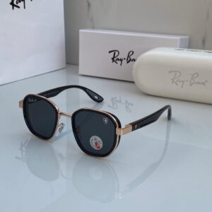 Rayban Stylish Black Glass Men's And Women's Sunglass Heavy Quality Black Color Stick RB-5488