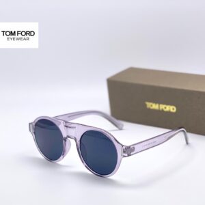 Tom Ford Branded Multi Color Round Glass Men's And Women's Sunglass With Multi Color Stick Unisex Gift Sunglass Tf-Variants