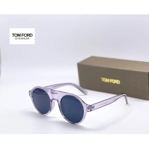 Tom Ford Branded Multi Color Round Glass Men's And Women's Sunglass With Multi Color Stick Unisex Gift Sunglass Tf-Variants