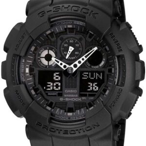 G-Shock Analog-Digital Black Dial Men's Watch for Man Sports Gshock - GA-100-1A1DR (G270) Gift