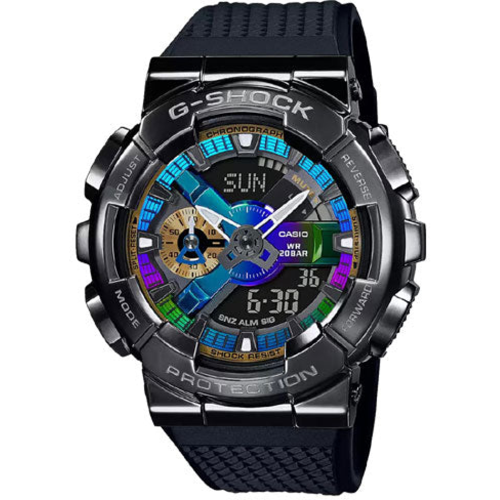 Casio G-Shock Analog-Digital Multi-Color Dial Men's Watch - GM-110B-1A