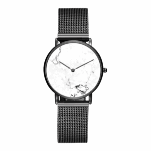 Grey Color Women Watch With White Dial