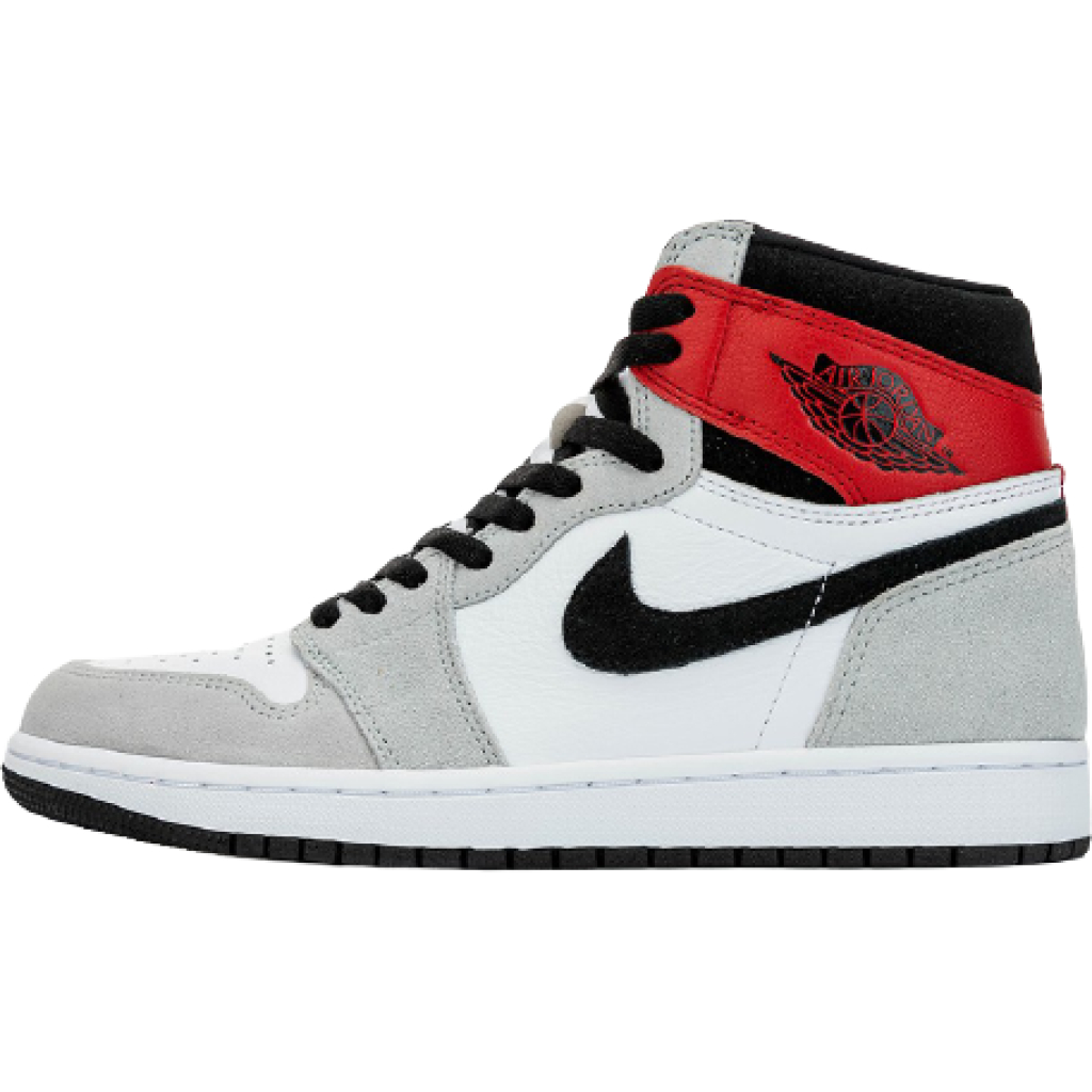 Air Jordan 1 High Light Smoke Grey Shoes For Men And Boys