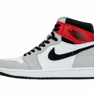 Air Jordan 1 High Light Smoke Grey Shoes For Men And Boys