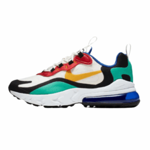 Nike Air Max 270 React Hyper Jade Half Palm Air Track Running Shoes For Men And Women AO4971-001