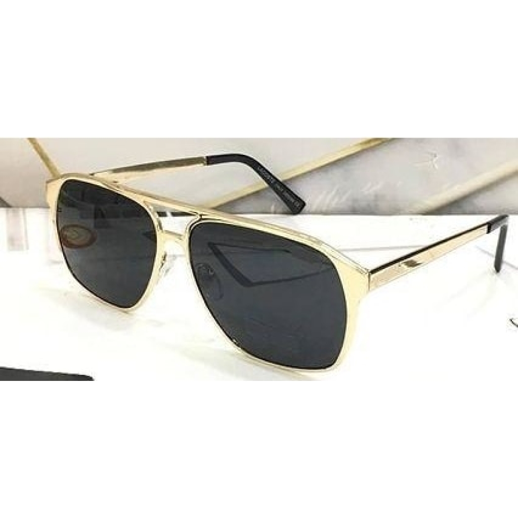 Lacoste Black Color Glass Men's Women's For Man Woman Or Girl Ls-83 Golden Frame Sunglass 1 Lacoste Black Color Glass Men's Women's For Man Woman Or Girl Ls-83 Golden Frame Sunglass
