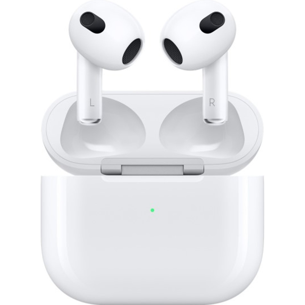New AirPods (3rd Generation) with Wireless Charging Case | Wireless Mobile Bluetooth | Compatible with Android & iOS Devices Air Pod Airpods-3