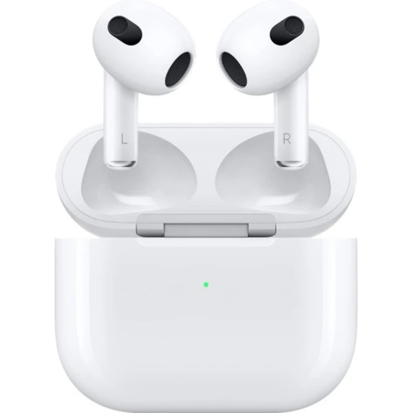 New AirPods (3rd Generation) with Wireless Charging Case | Wireless Mobile Bluetooth | Compatible with Android & iOS Devices Air Pod Airpods-3