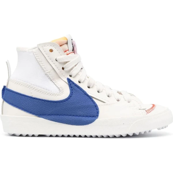 Nike Blazer Mid '77 Jumbo Swoosh Fiber Blanc/bleu DR9868-002