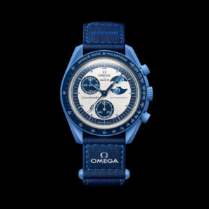 Swatch x Omega Blue & White Dial with Blue Case/Blue Strap Bioceramic Moonswatch Mission to Mercury OG-1033